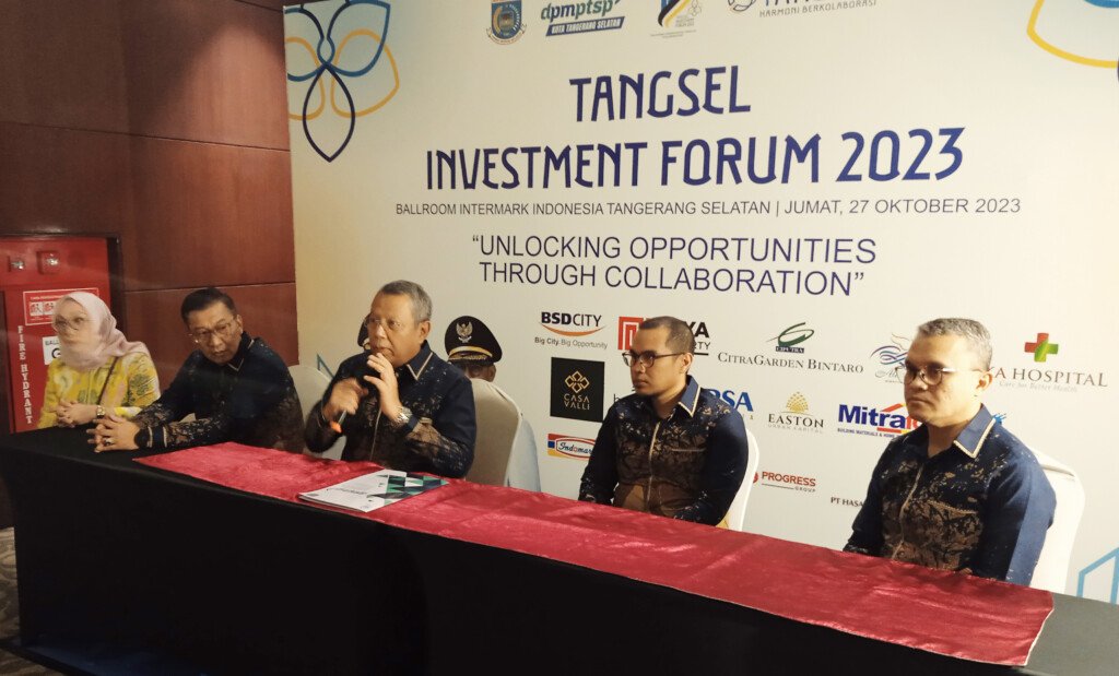 Capaian Investasi PMDN Properti di Tangsel Tahun 2023 Tembus Rp1,4 Triliun