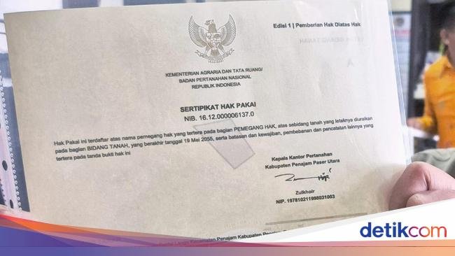 Warga PPU Bisa Memperoleh Sertifikat Atas Lahan Bank Tanah